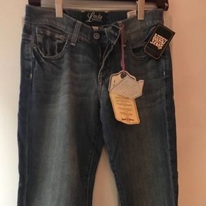 Women's Lucky Brand Jeans Size 26 Blue Midrise